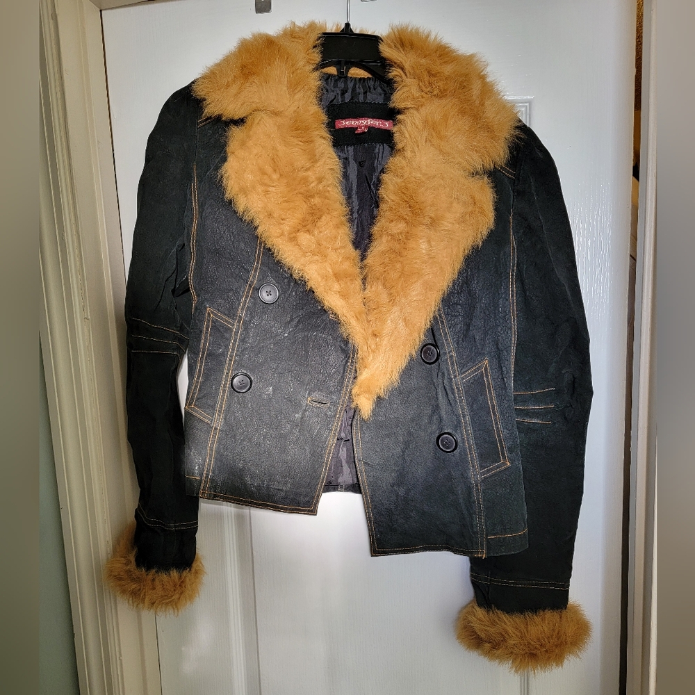 Jennyfer J Leather Jacket